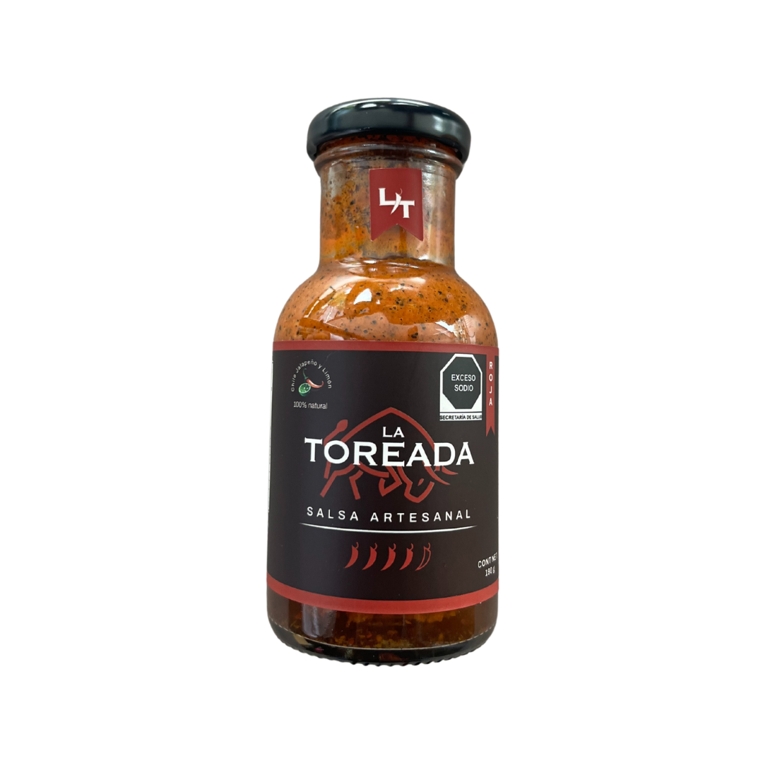 Salsa Artesanal La Toreada Roja 190G