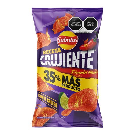 Receta Crujiente Flaming Hot 57G