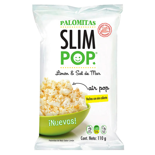 Slim Pop Limon Y Sal De Mar 110G