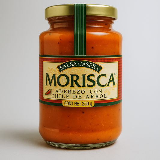 morisca Aderezo chile de arbol